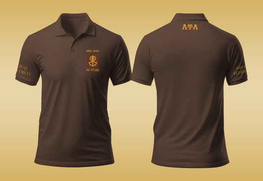 LUL Convention 2024 Brown Polo (Puerto Rico) - Embroidered