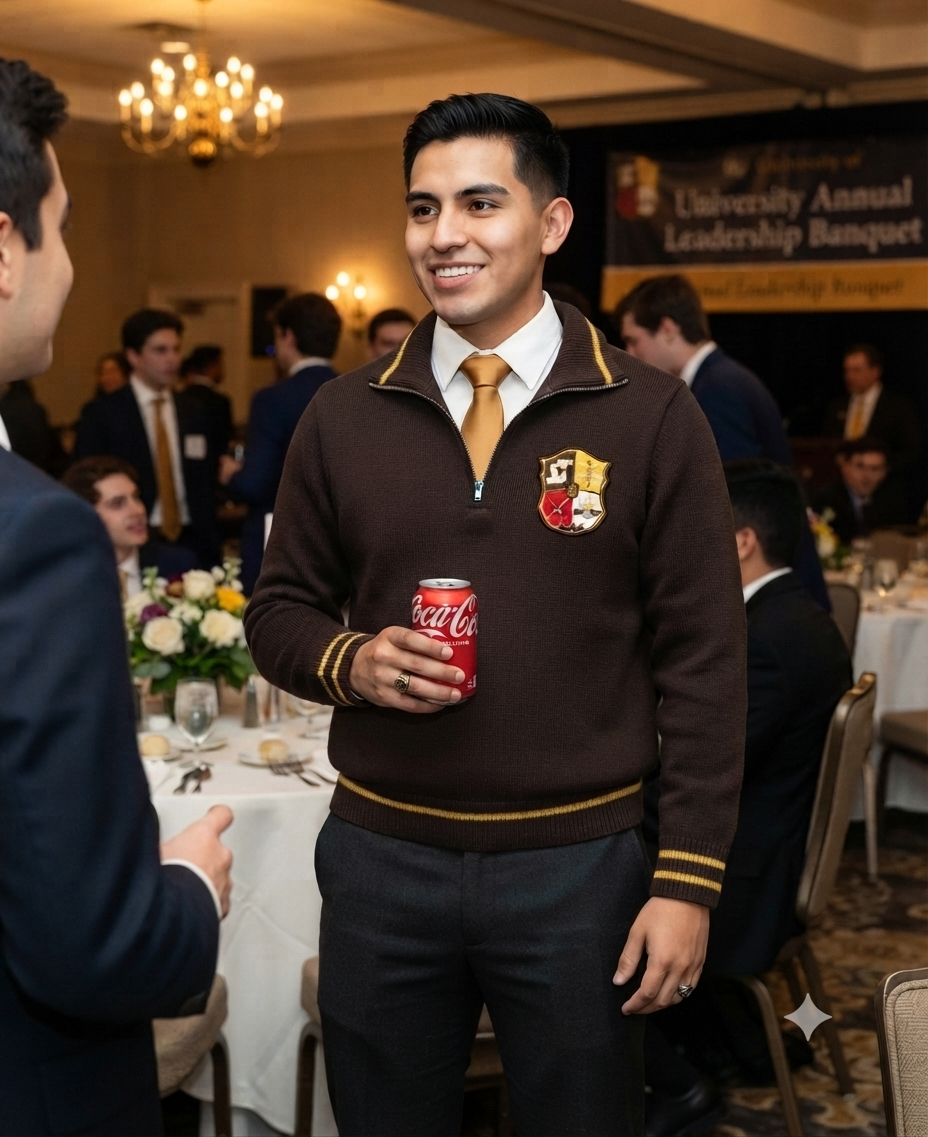 LUL Quarter-Zip Sweater