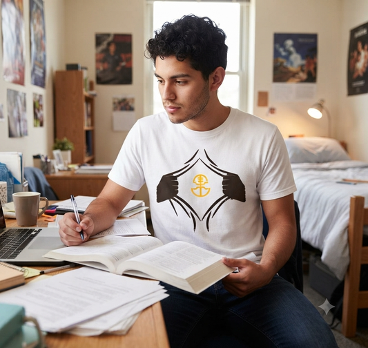 LUL Brown and Gold Tman Tshirt