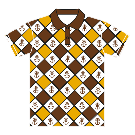 LUL Checkers Golf Polo