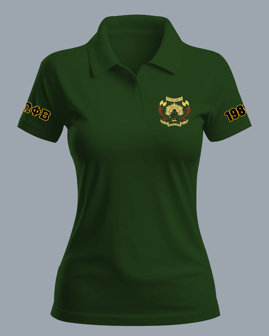 OPB Shield Fitted Polo - Green (Sublimated)