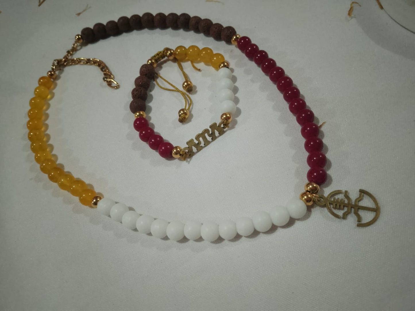 Quadrant T-Man Necklace (13 Beads per Color) and LUL Bracelet Combo