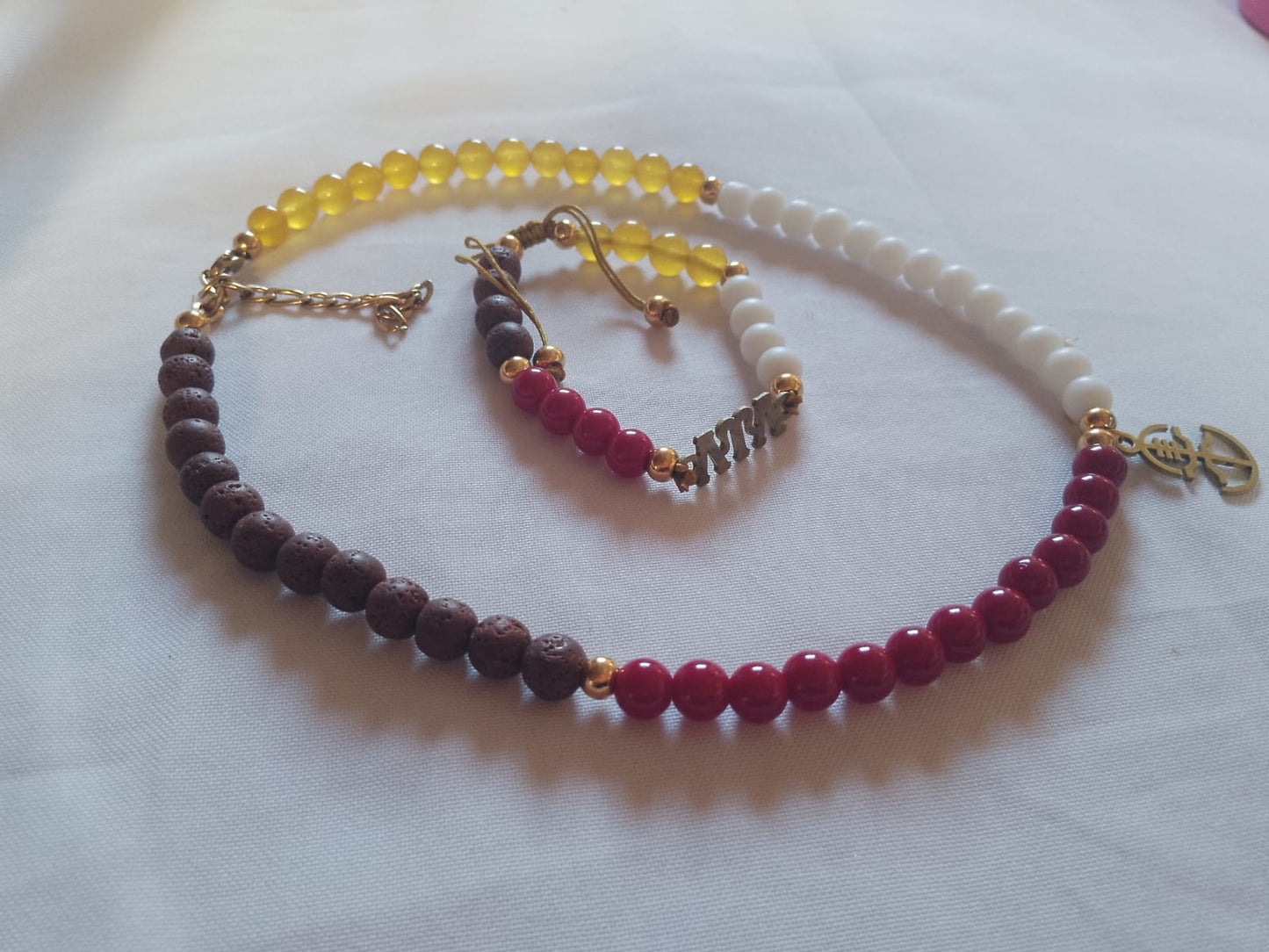 Quadrant T-Man Necklace (13 Beads per Color) and LUL Bracelet Combo