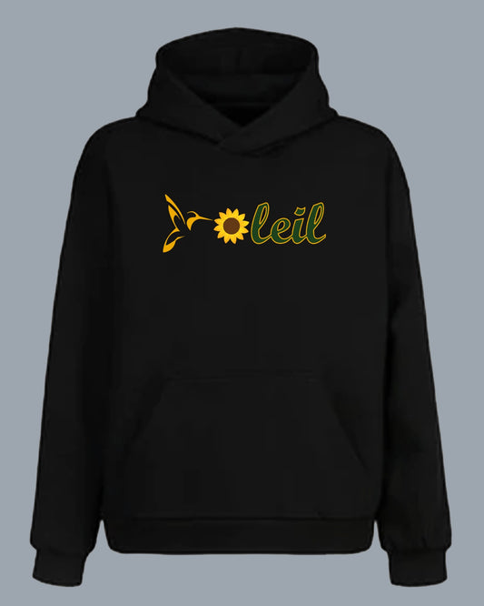 OPB Soleil Hoodie - Gold Hummingbird - Green Letters (Embroidered)