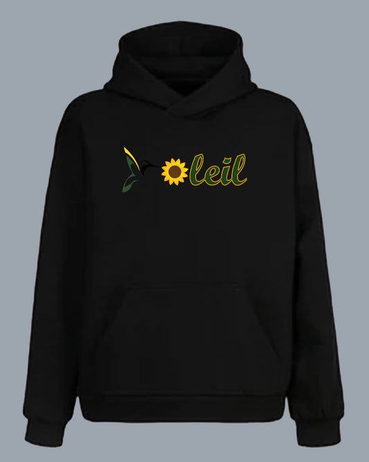 OPB Soleil Hoodie - Multi Color Hummingbird - Green Letters (Embroidered)