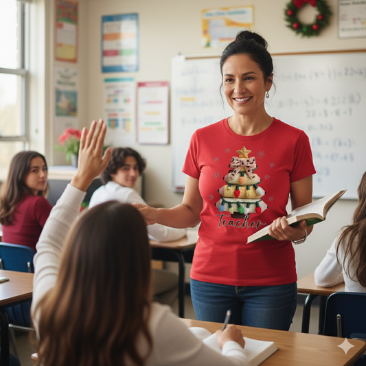 Teacher Christmas T-Shirt