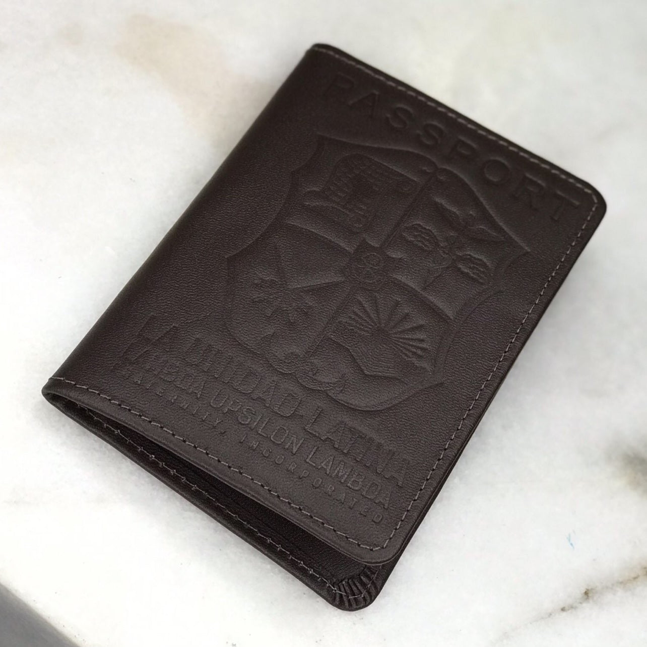 LUL Leather Passport Wallet
