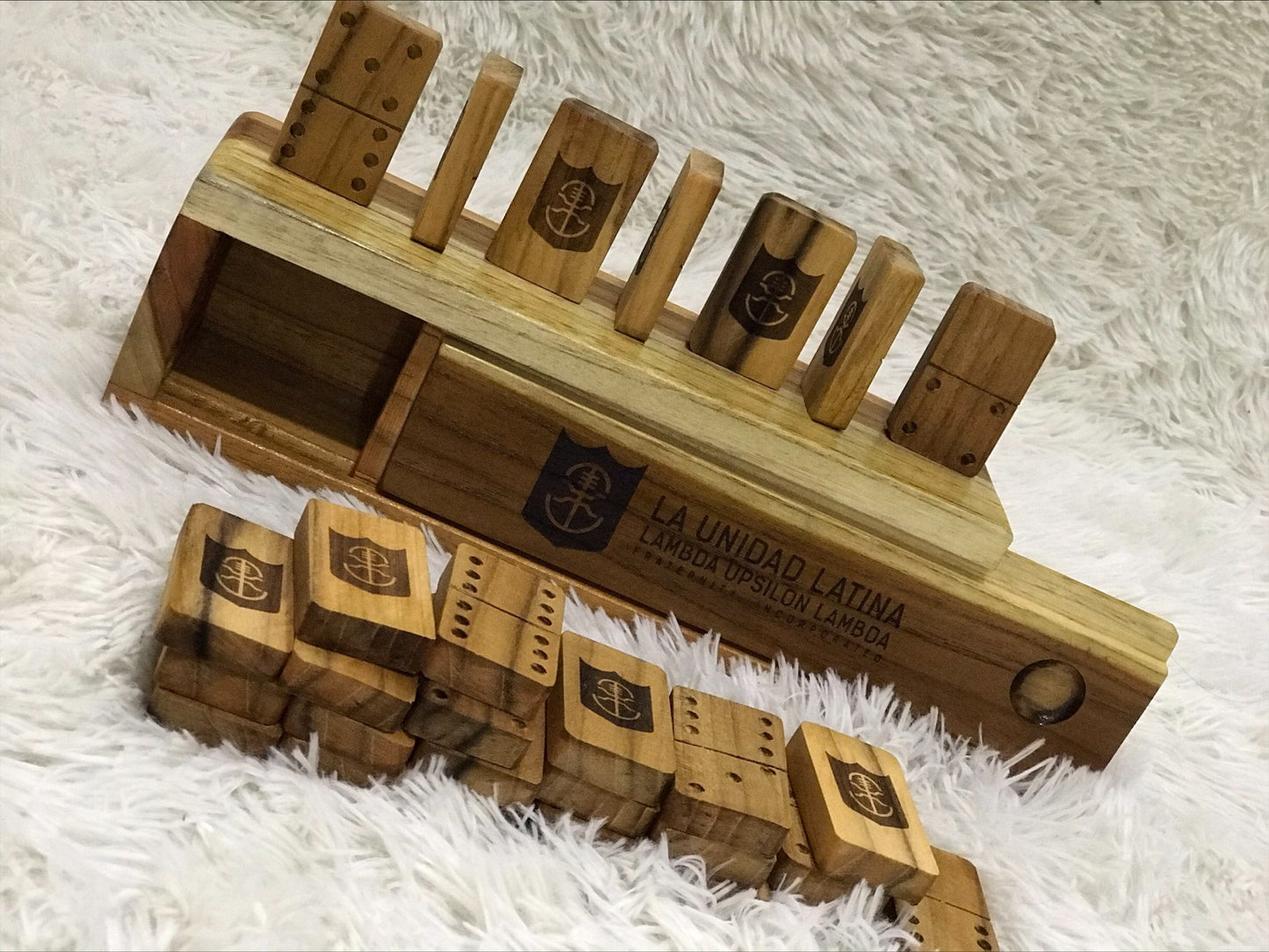 LUL Teak Wood Dominos