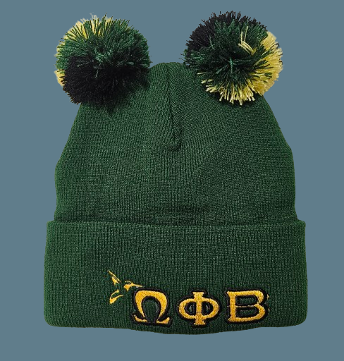 OPB Forest Green Beanie (hummingbird color options)