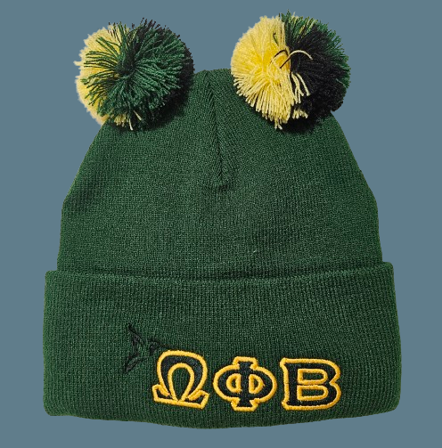 OPB Forest Green Beanie (hummingbird color options)