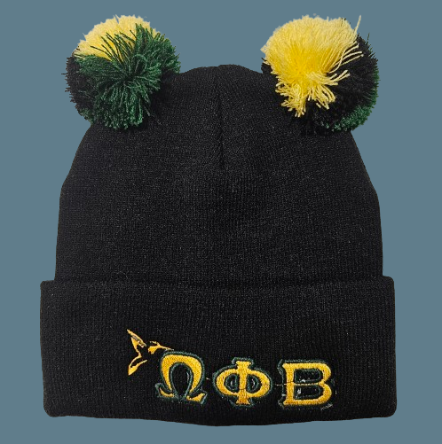 OPB Black Beanie (hummingbird color options)