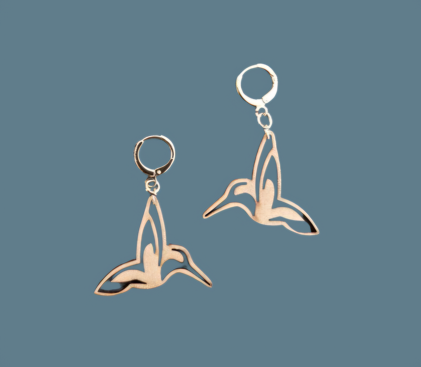 OPB MDF Hummingbird Earrings