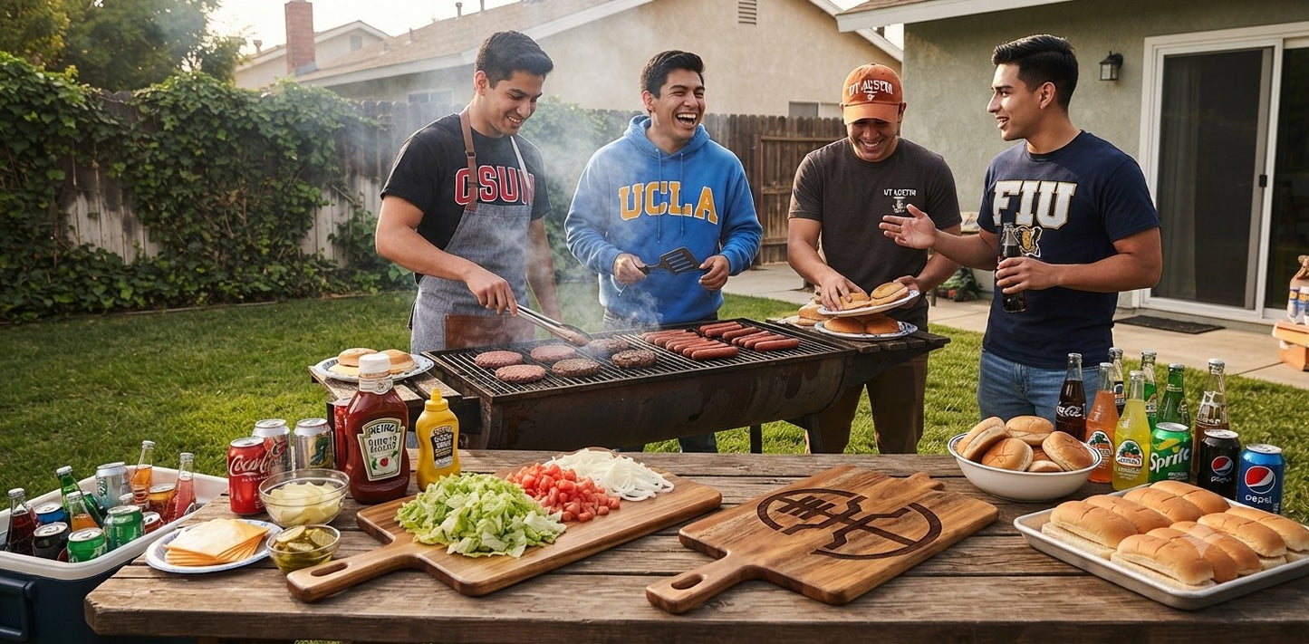 LUL Laser Engraved Acacia Wood Cutting Board (15" x 8" x 0.6")