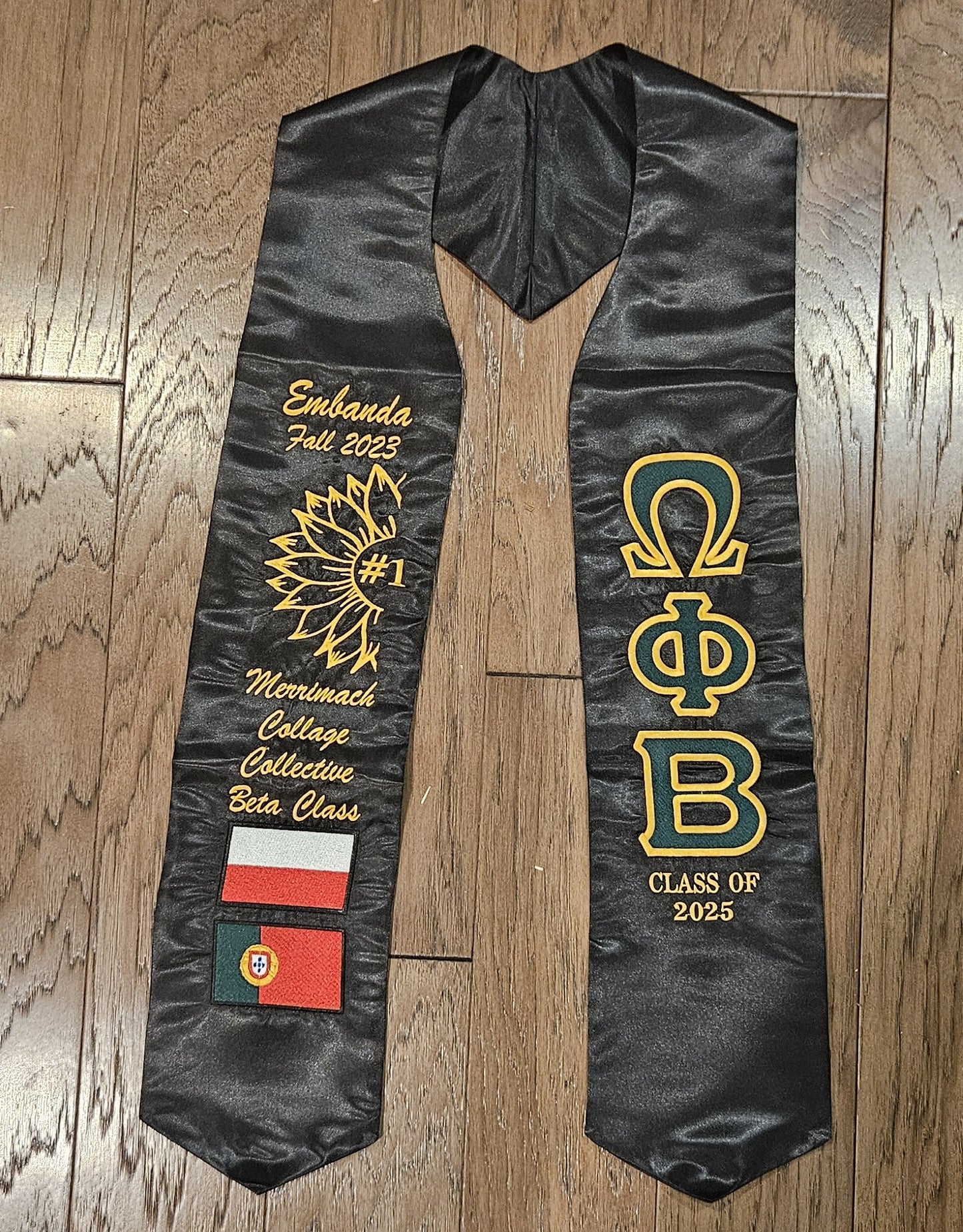 Emboridered Stoles