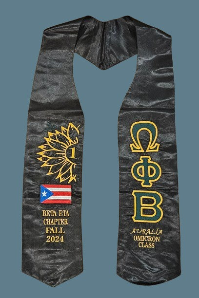 Emboridered Stoles