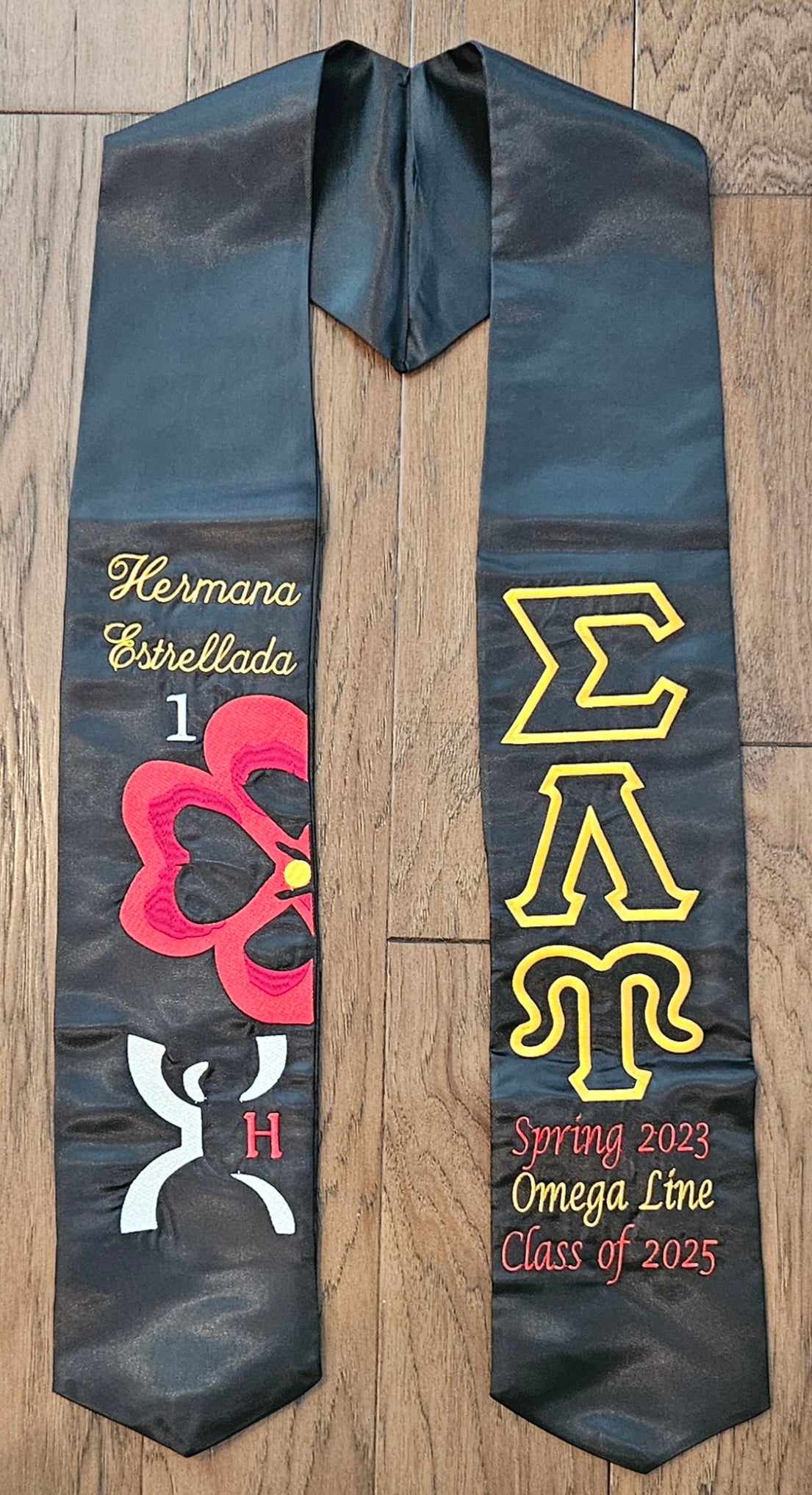 Emboridered Stoles