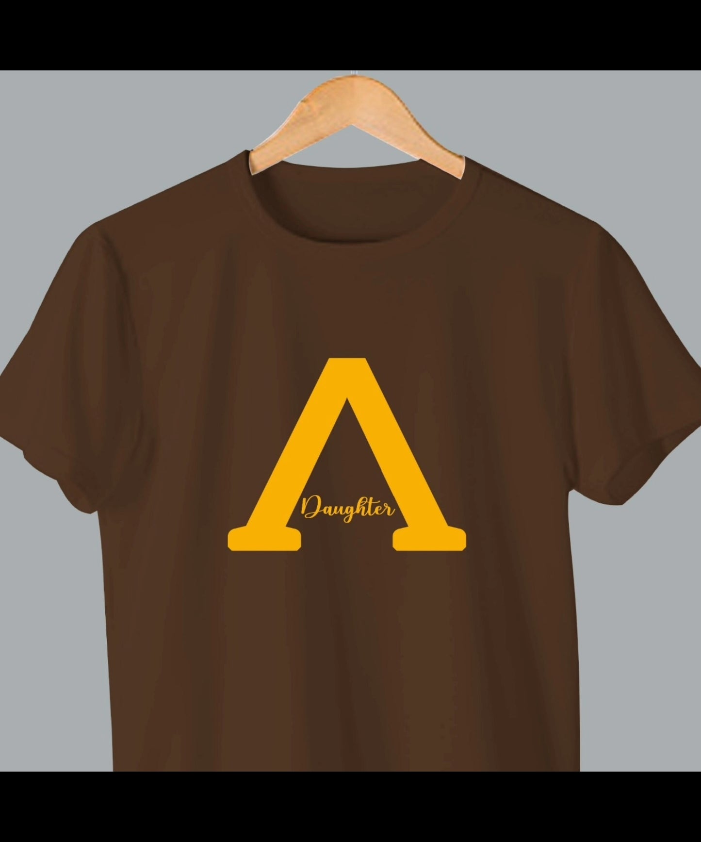 Lambda Daughter T-Shirt - Brown