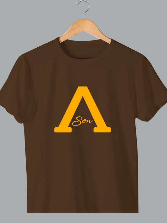 Lambda Son T-Shirt - Brown