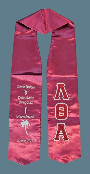 Emboridered Stoles