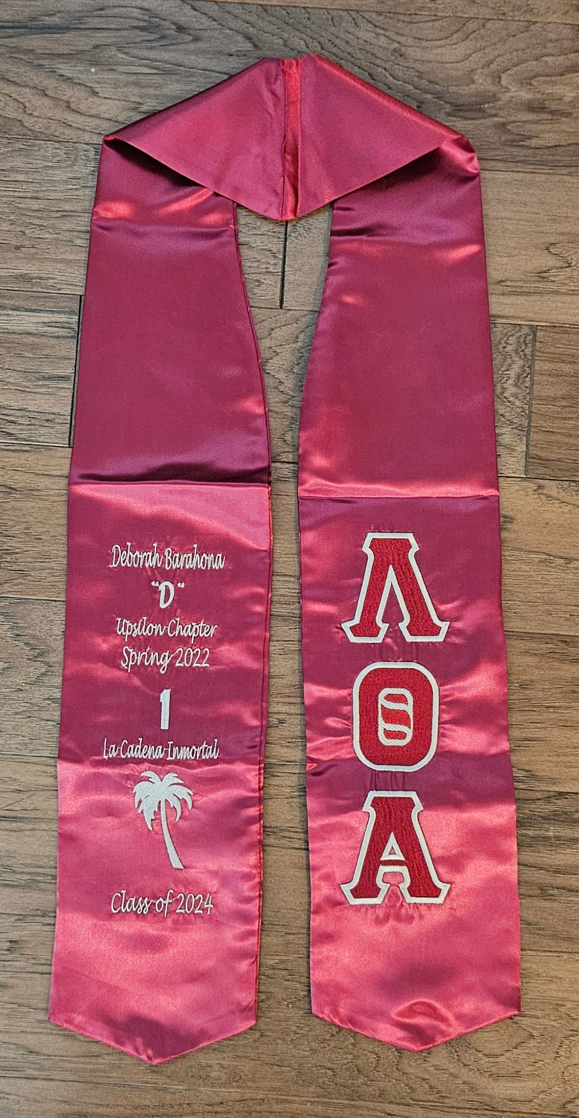 Emboridered Stoles