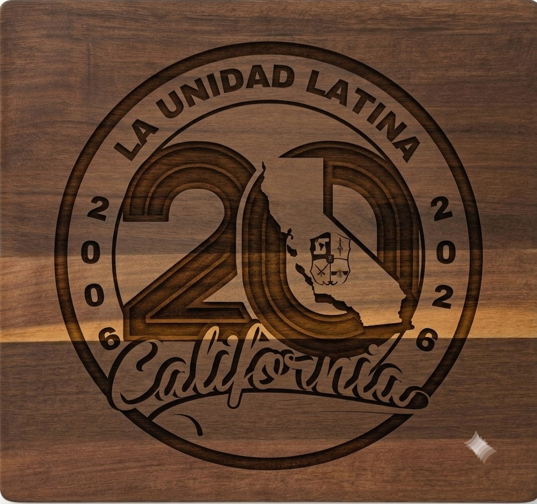 LUL Laser Engraved Acacia Wood Cutting Board (16" x 12" x 1")