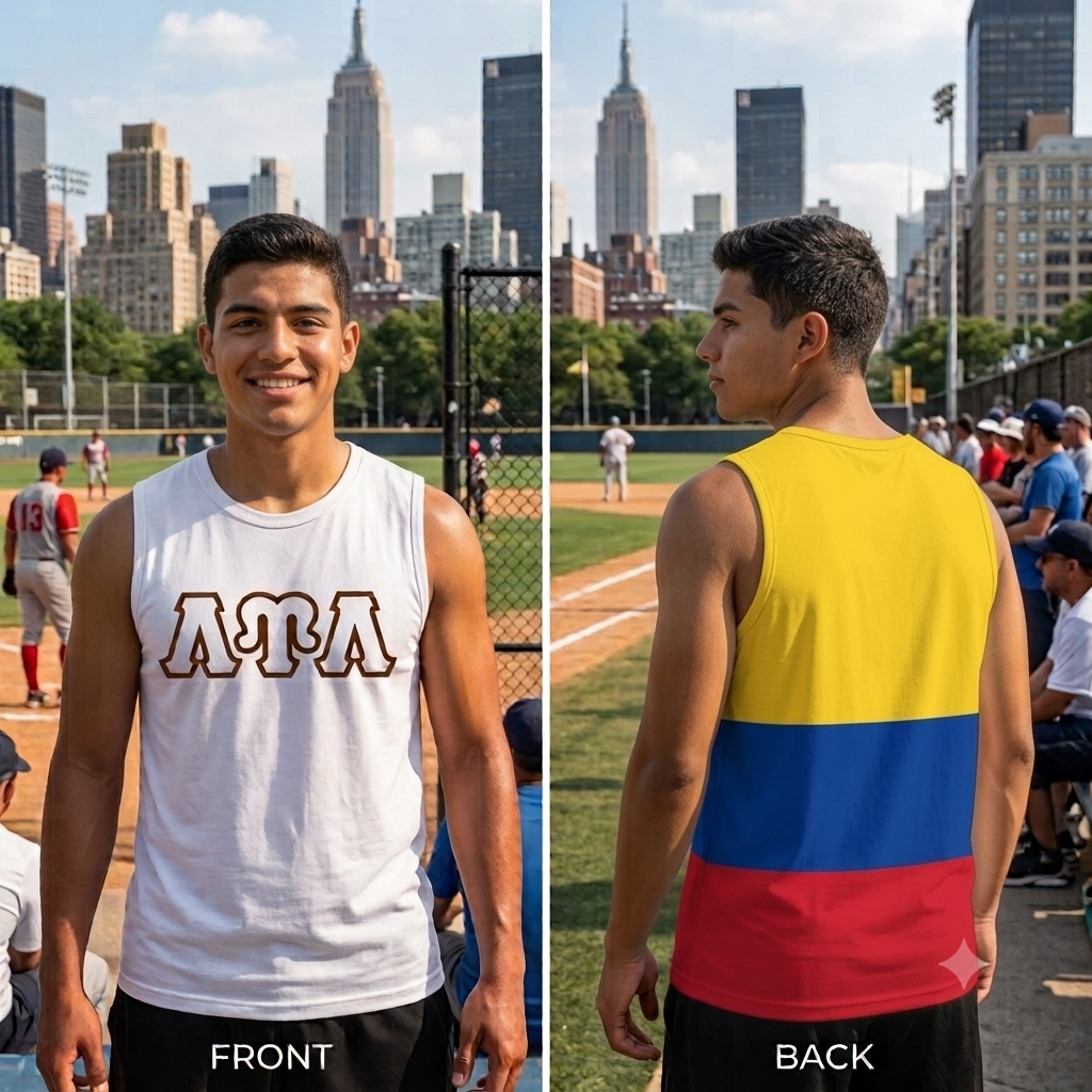 LUL Tank Top with Flag