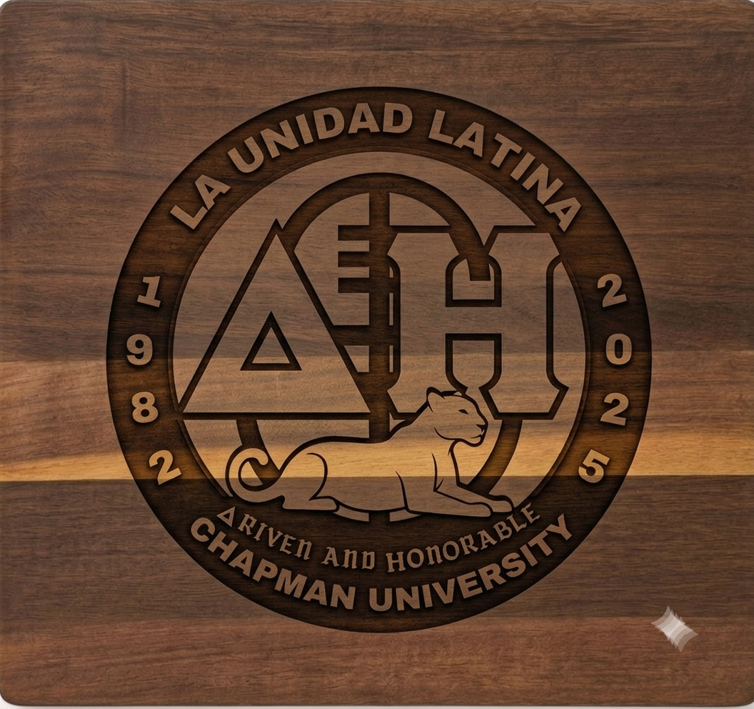 LUL Laser Engraved Acacia Wood Cutting Board (16" x 12" x 1")