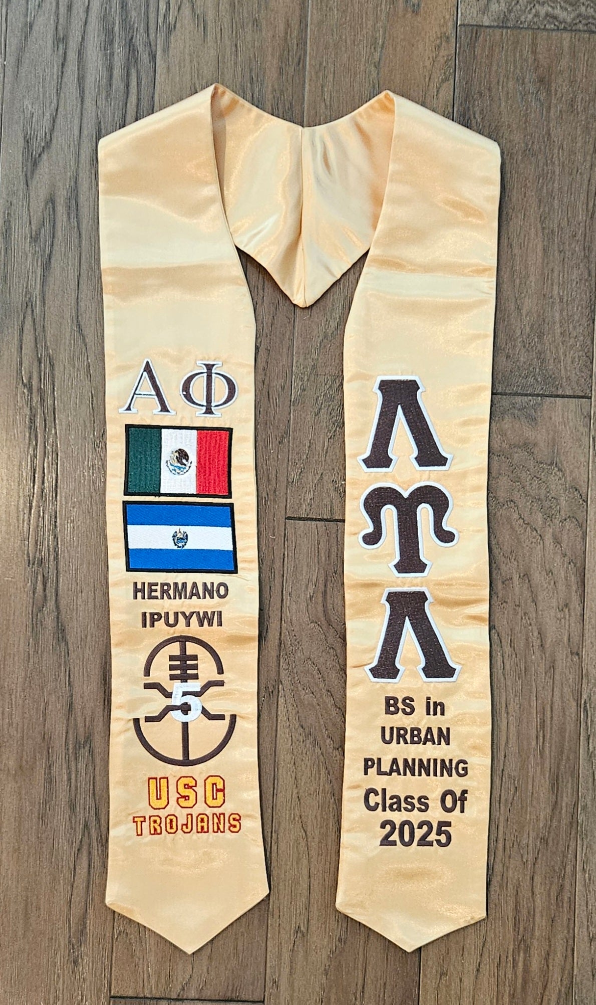 Emboridered Stoles