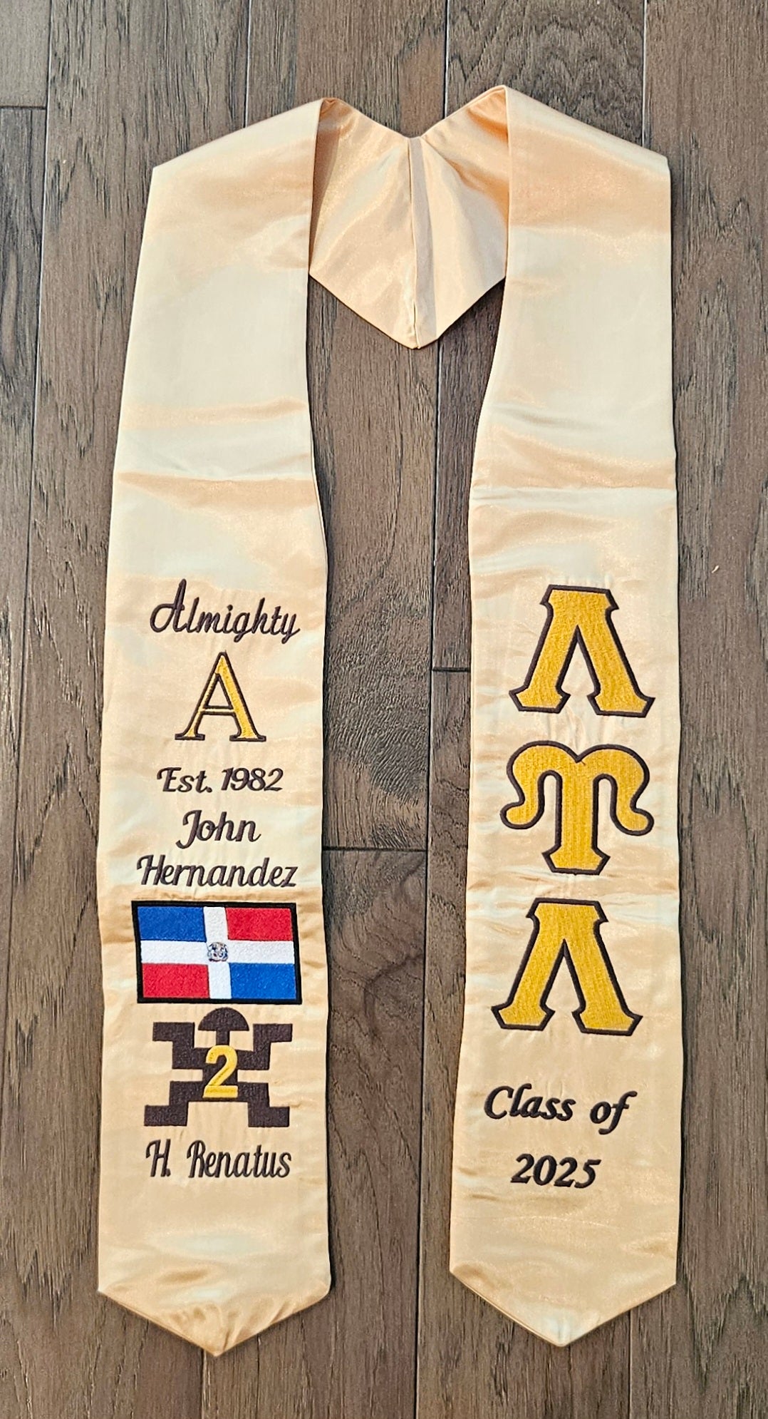 Emboridered Stoles