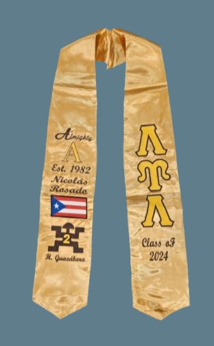 Emboridered Stoles
