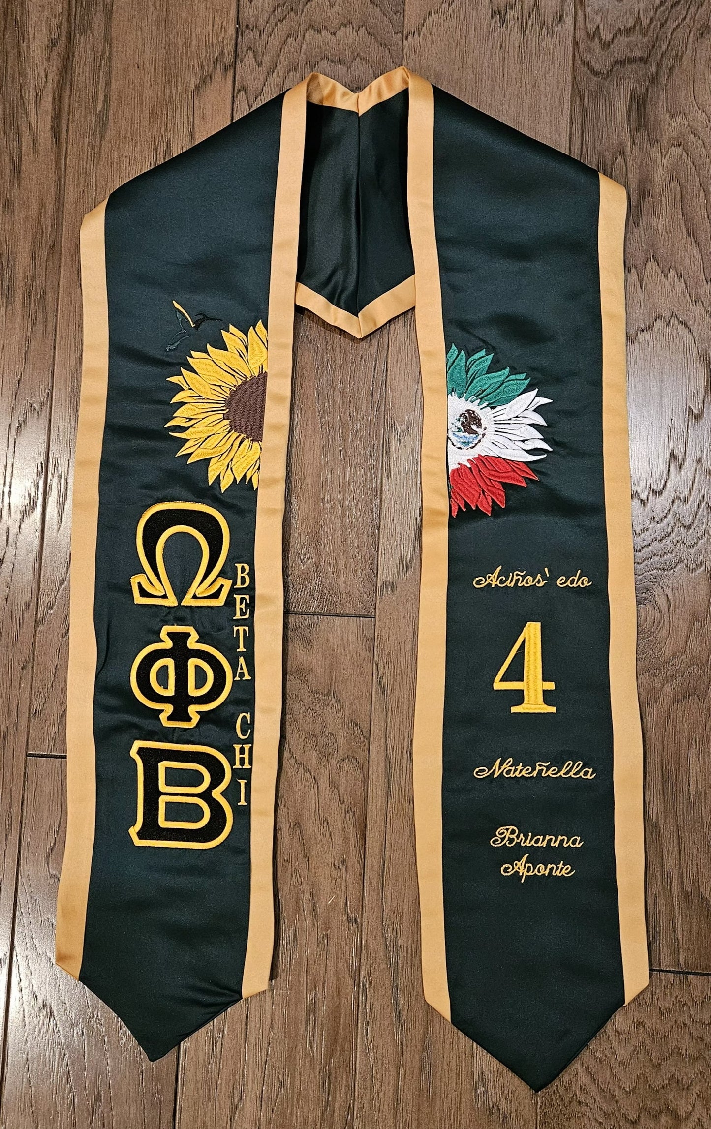 Emboridered Stoles