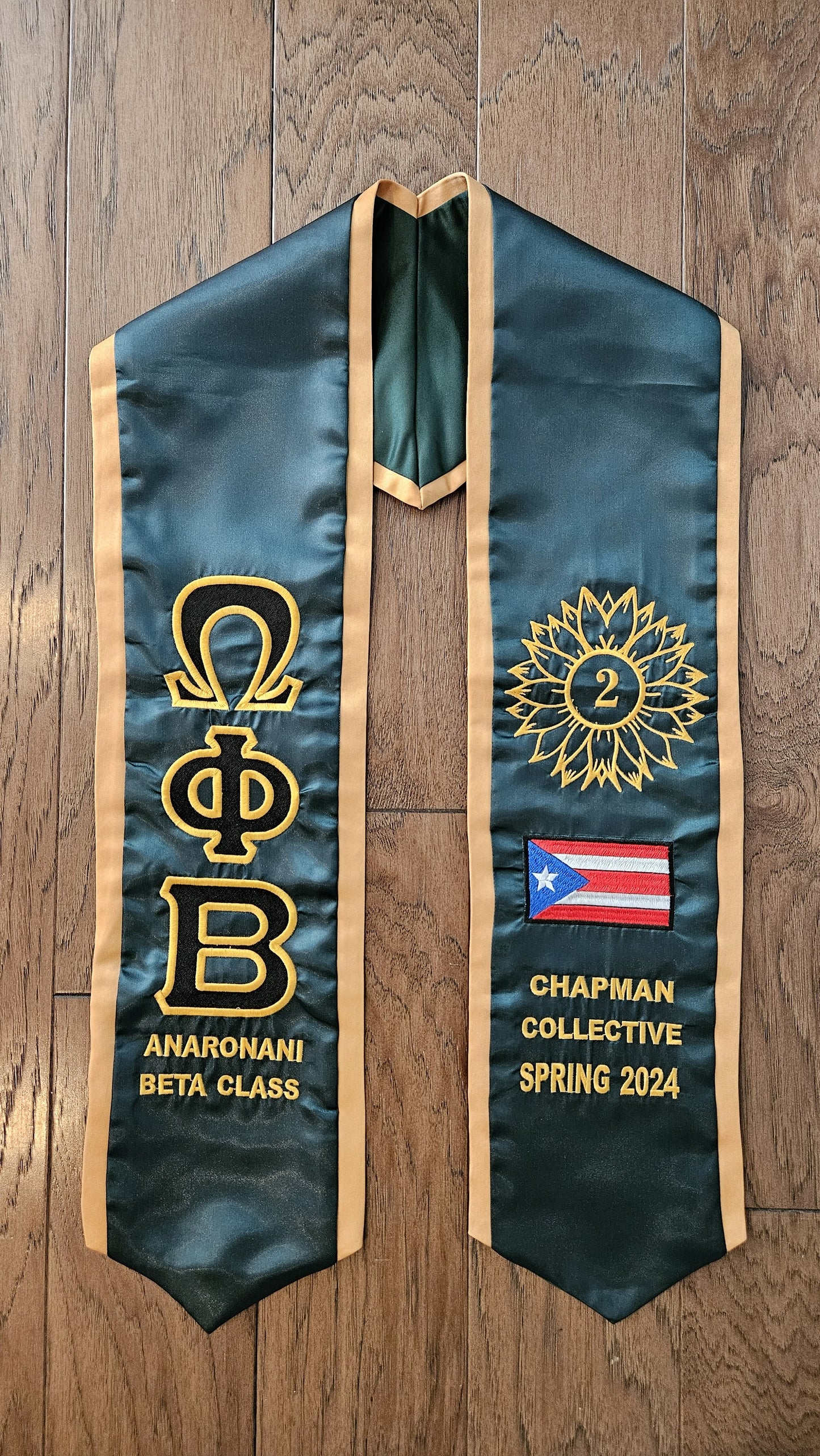 Emboridered Stoles