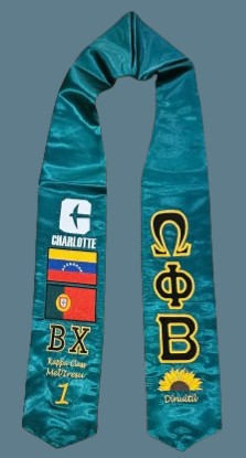 Emboridered Stoles