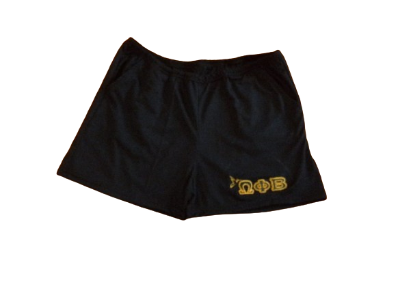 OPB Lounge/Pajama Shorts - 1 Inch Inseam (Embroidered)