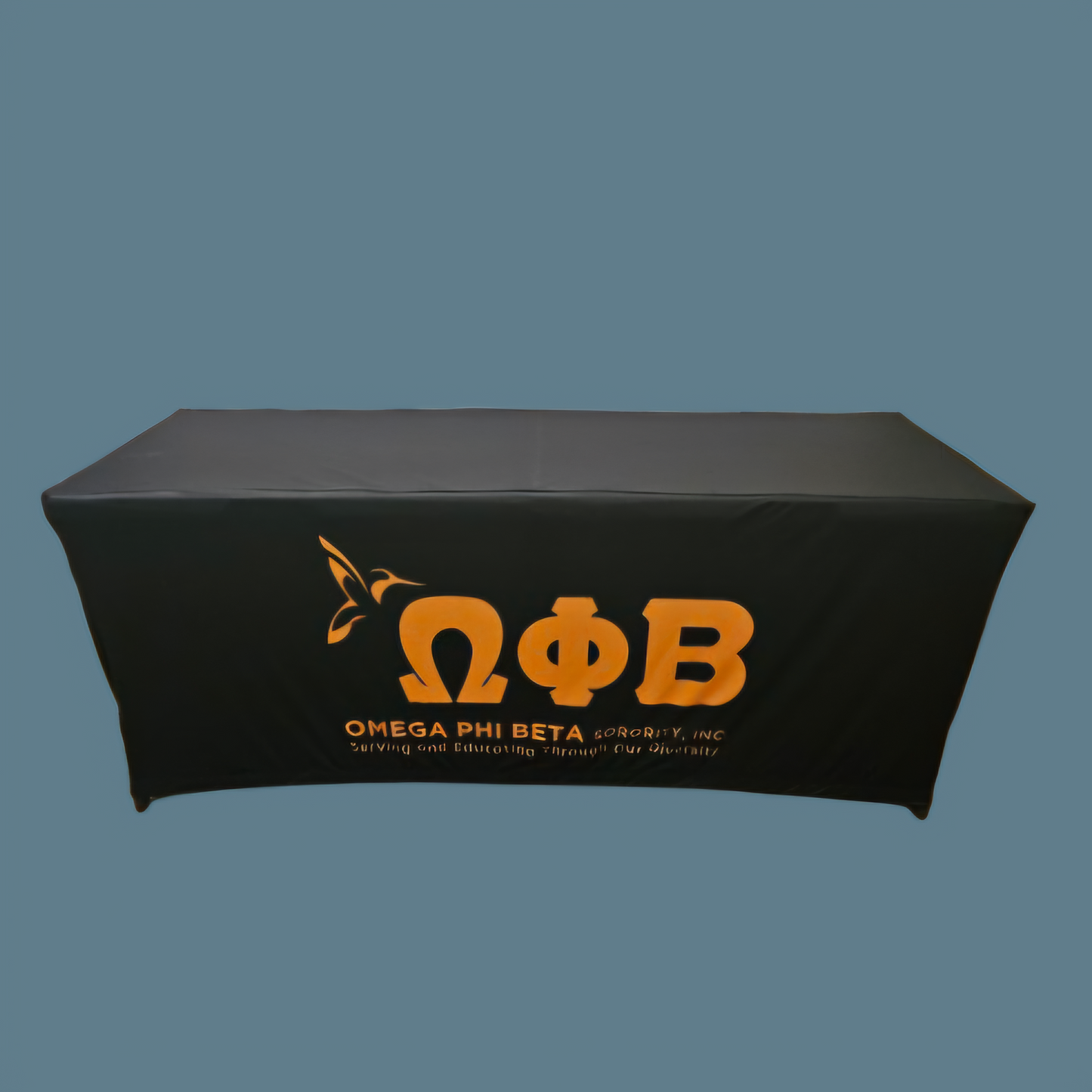 OPB Black 6 Foot Table Cover