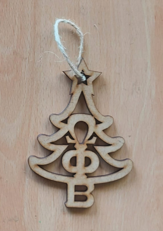 OPB 4" MDF Christmas Tree Ornament