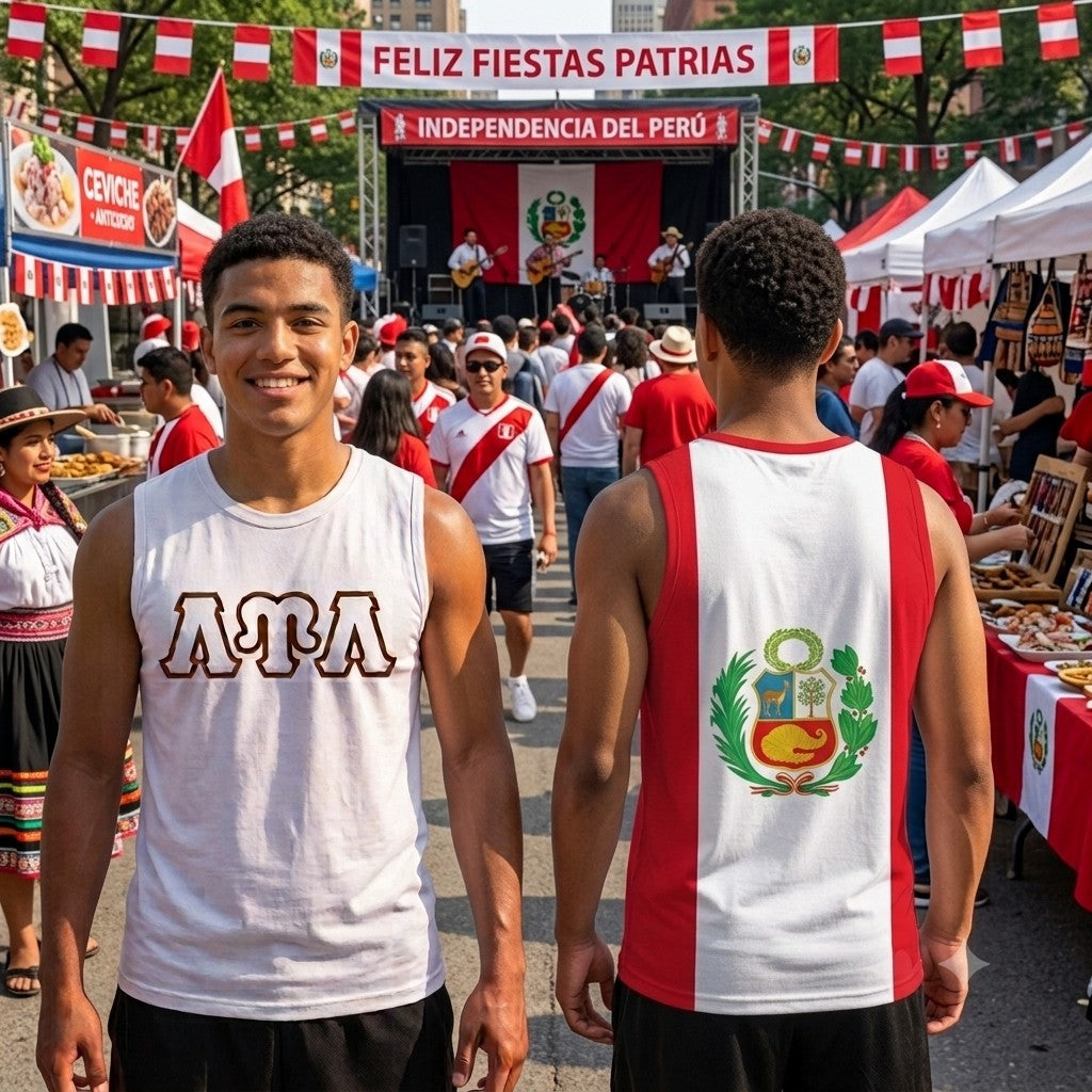 LUL Tank Top with Flag