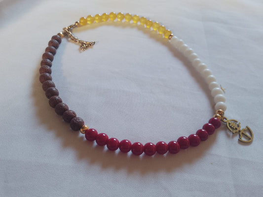 Quadrant T-Man Necklace (13 Beads per Color)