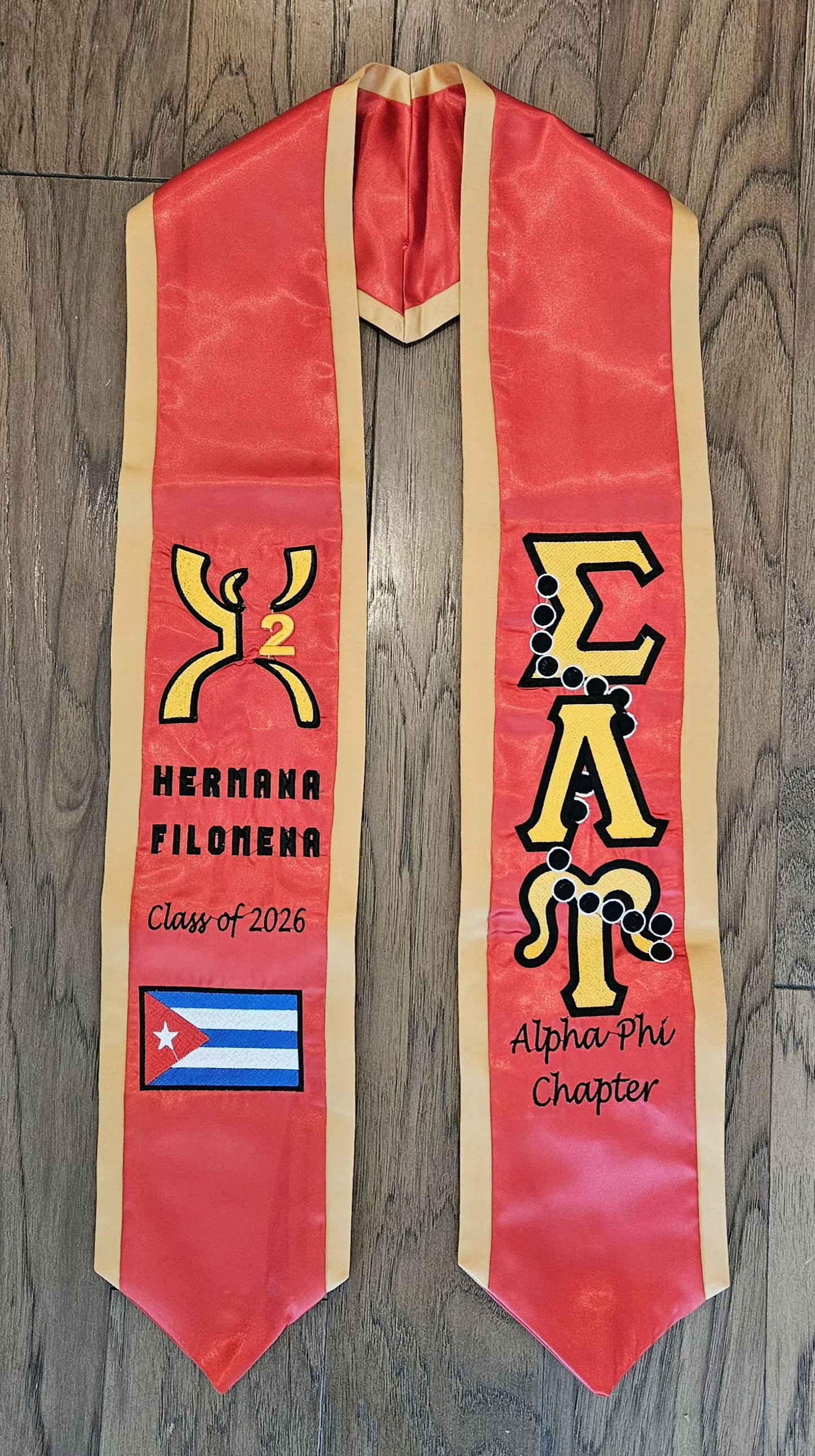 Emboridered Stoles