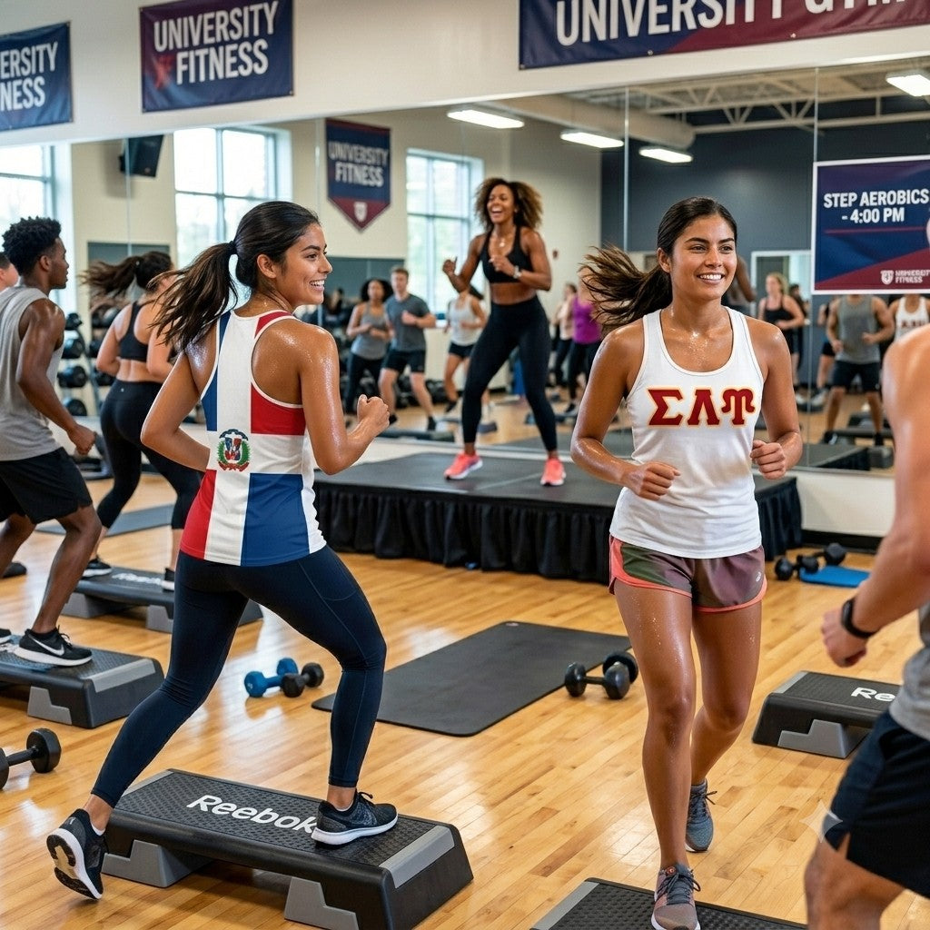 SLU Tank Top with Flag