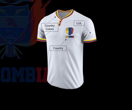 Sample Soccer Fan Jersey (monochromatic LUL sleeve)