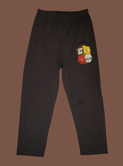 Brown LUL Crest Pajama Pants