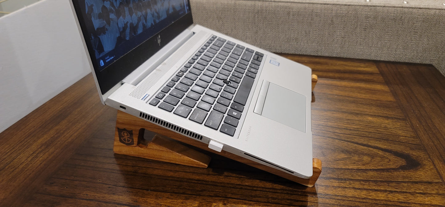 Teak Wood Laptop Stand